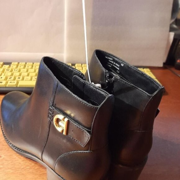 NEW ! Cole Haan Leigh Bootie Black Size 8 - Picture 2 of 6